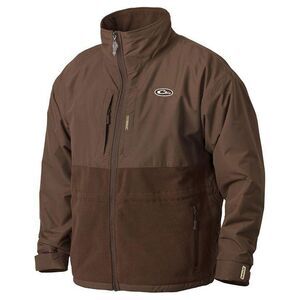 NEW Drake Waterfowl MST EqwaderPlus Quarter Zip Fleece Brown XXL *Flaws